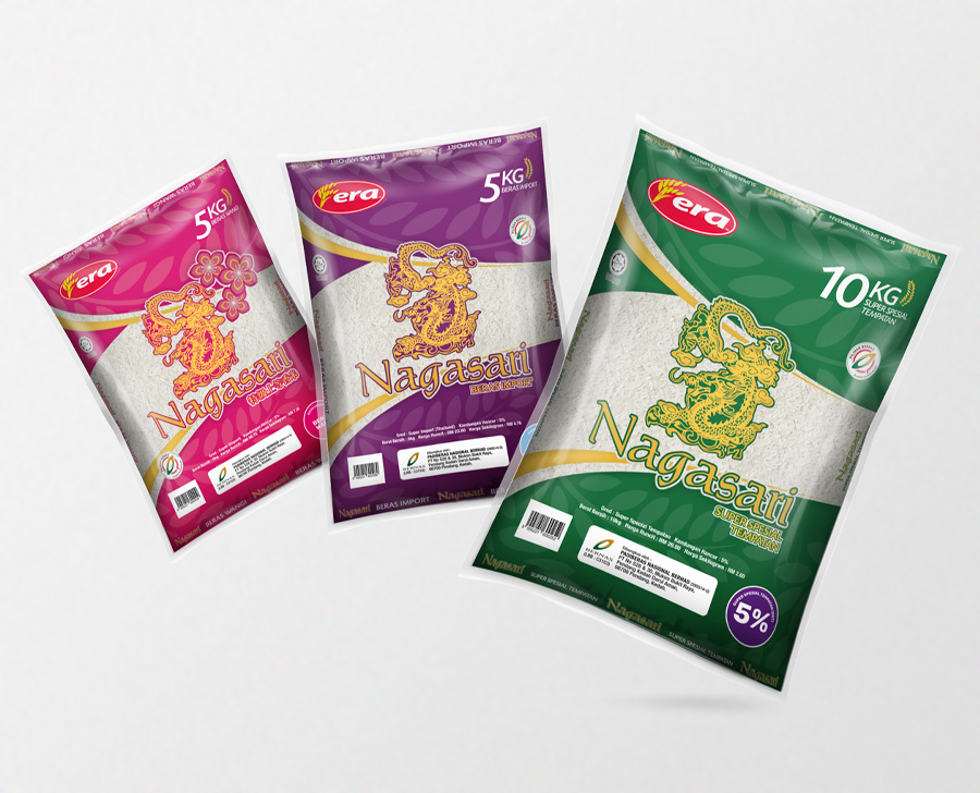 ERA - Sultan Basmathi Rice Product Packaging